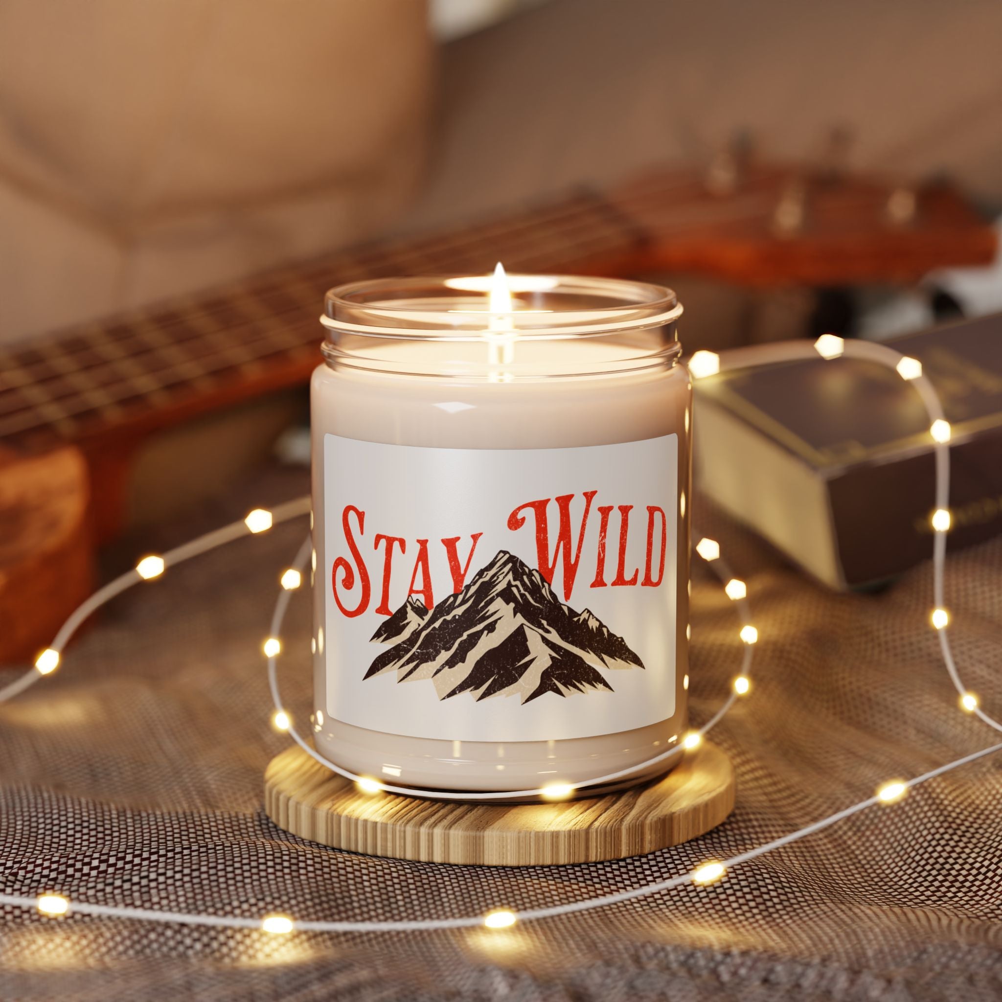 Stay Wild Scented Soy Candle, 9oz
