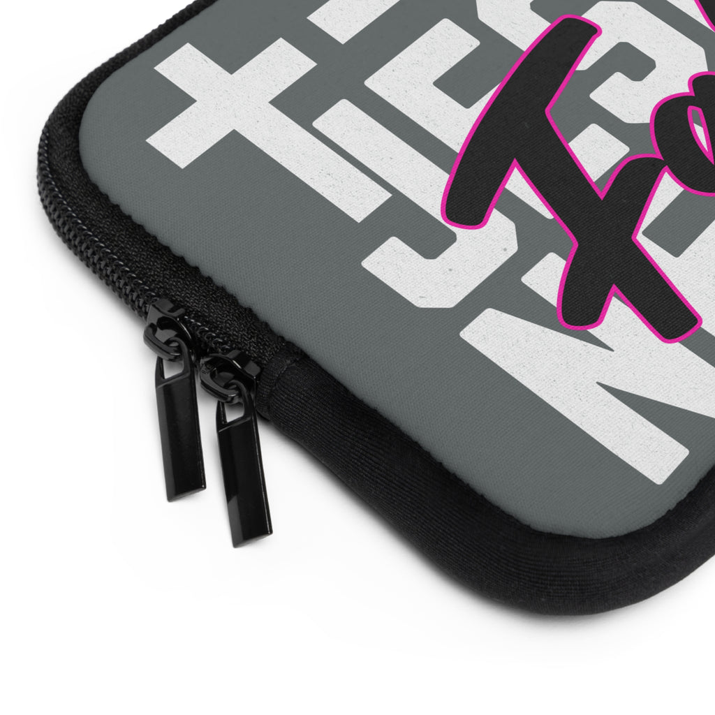 Jesus Never Fails Laptop Cover