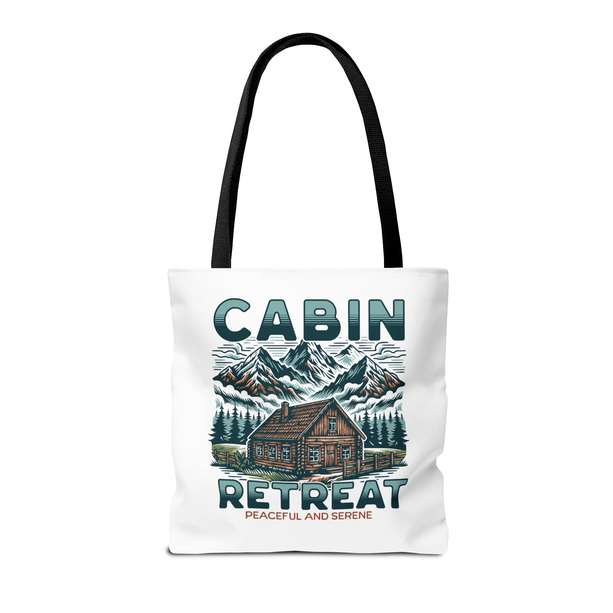 Cabin Retreat Tote Bag