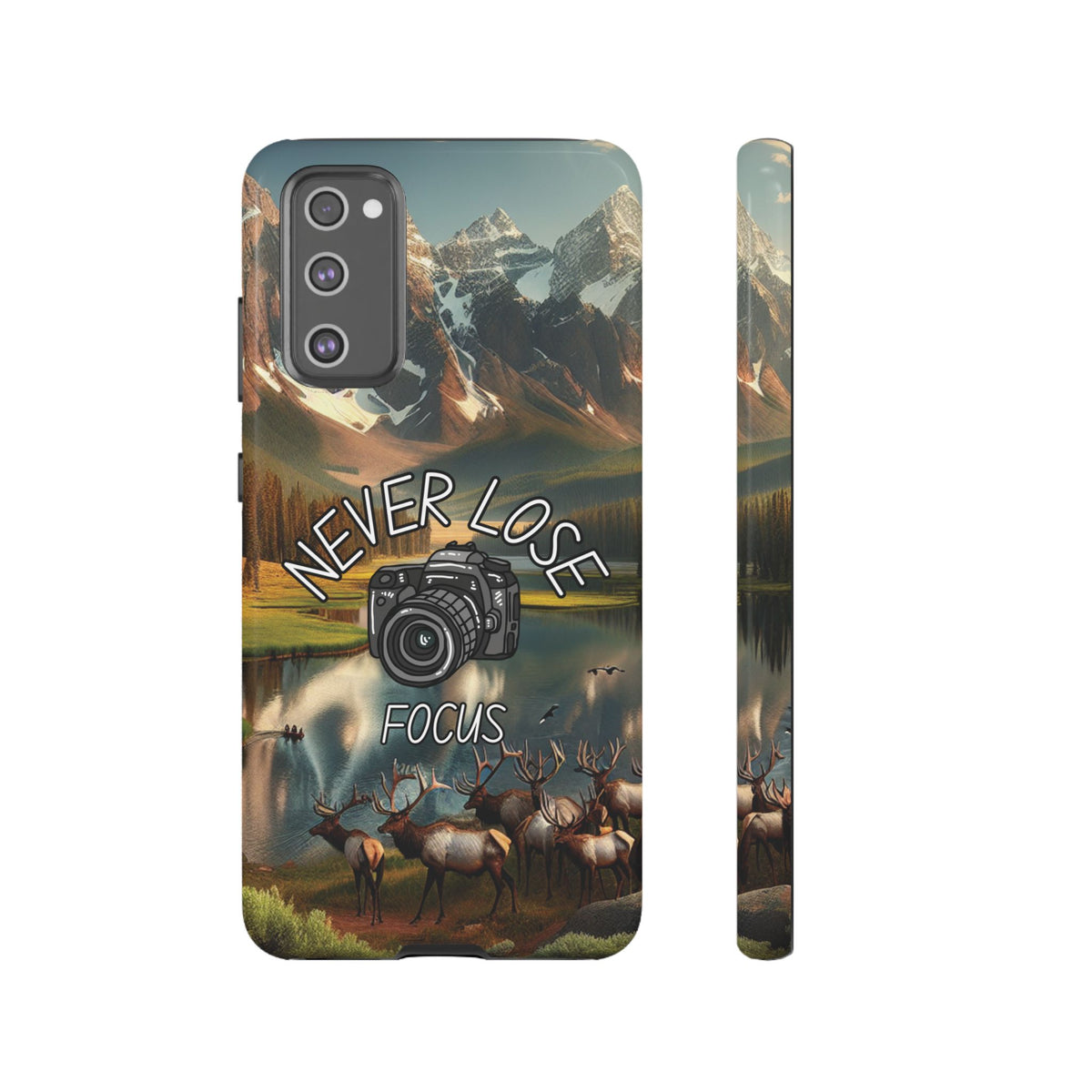 Never Lose Focus Phone Case