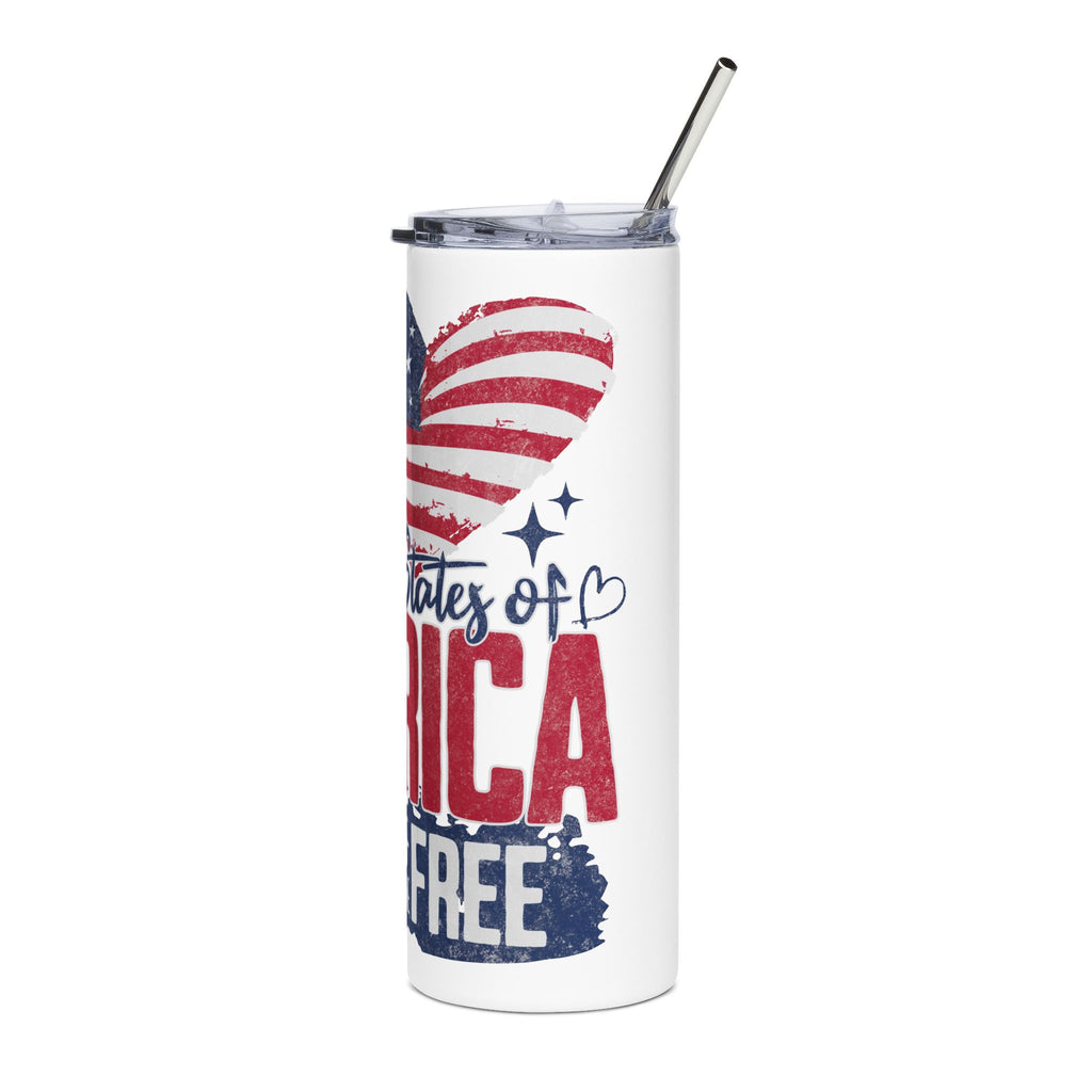 "I Love America" Flag Tumbler (20oz.)