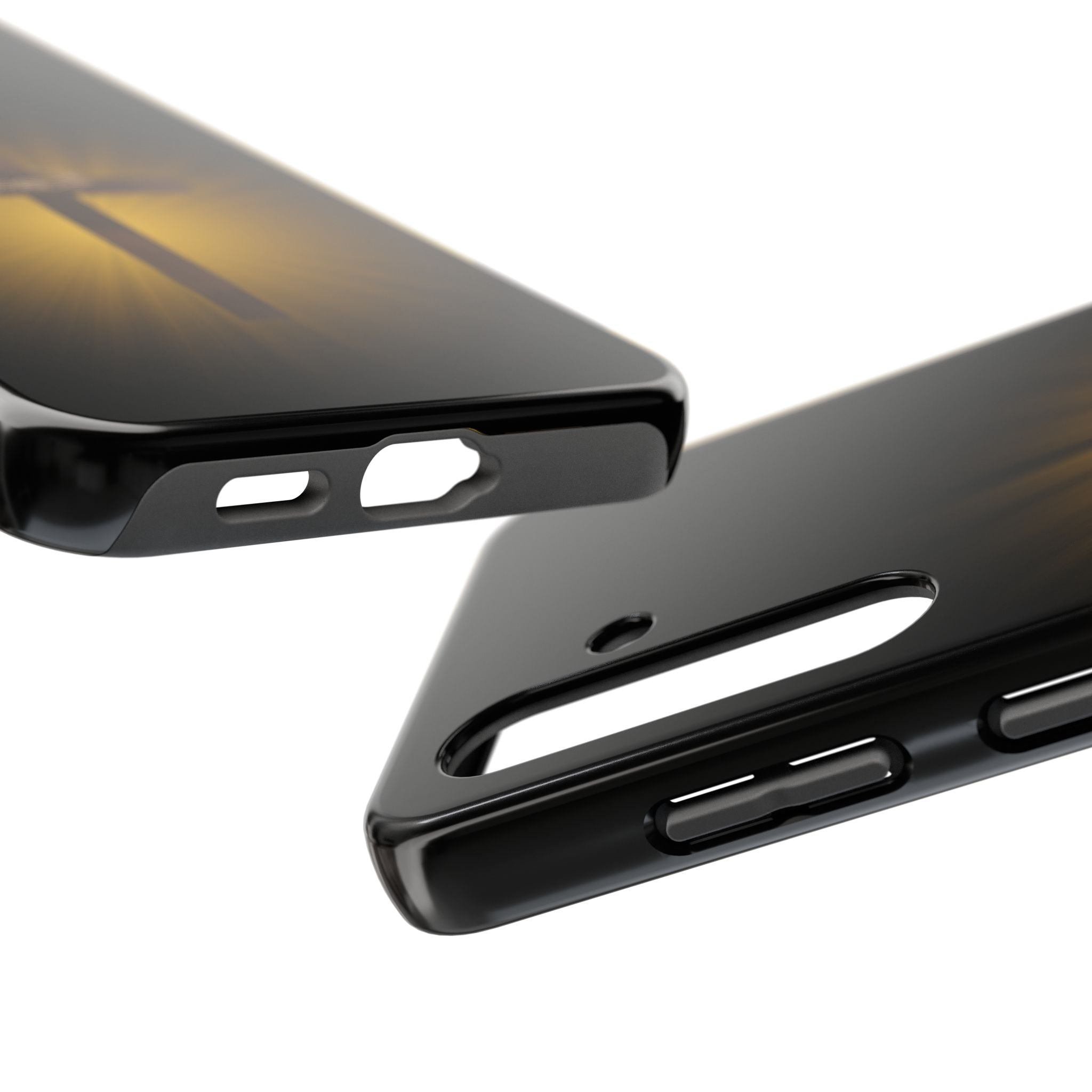 Cross and Crown of Thorns Phone Case