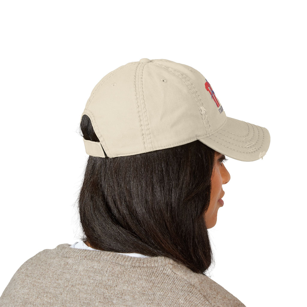 Patriotic 1776 Distressed Hat