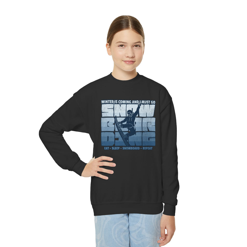 "Winter is Coming..." Youth Crewneck