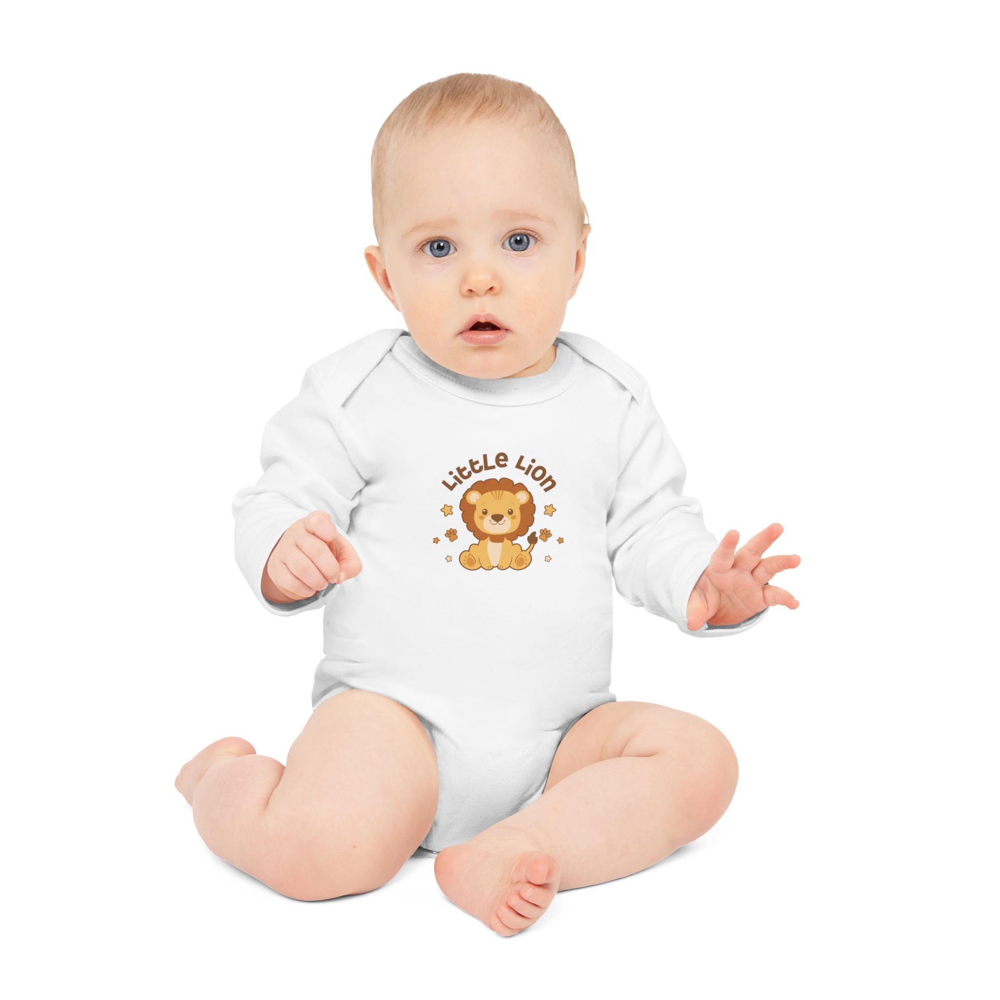 Little Lion LS Baby Onesie