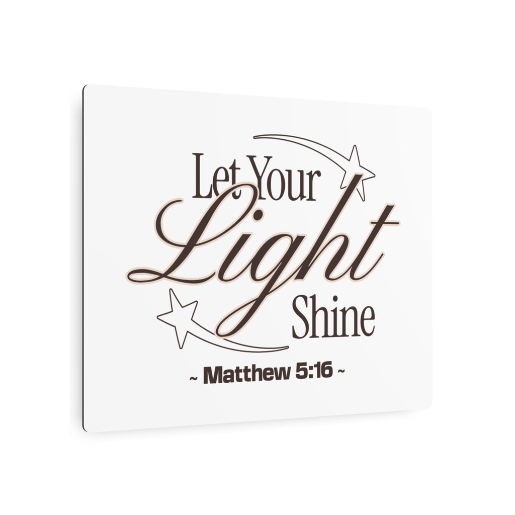 "Let Your Light Shine" (Matthew 5:16) Wall Art