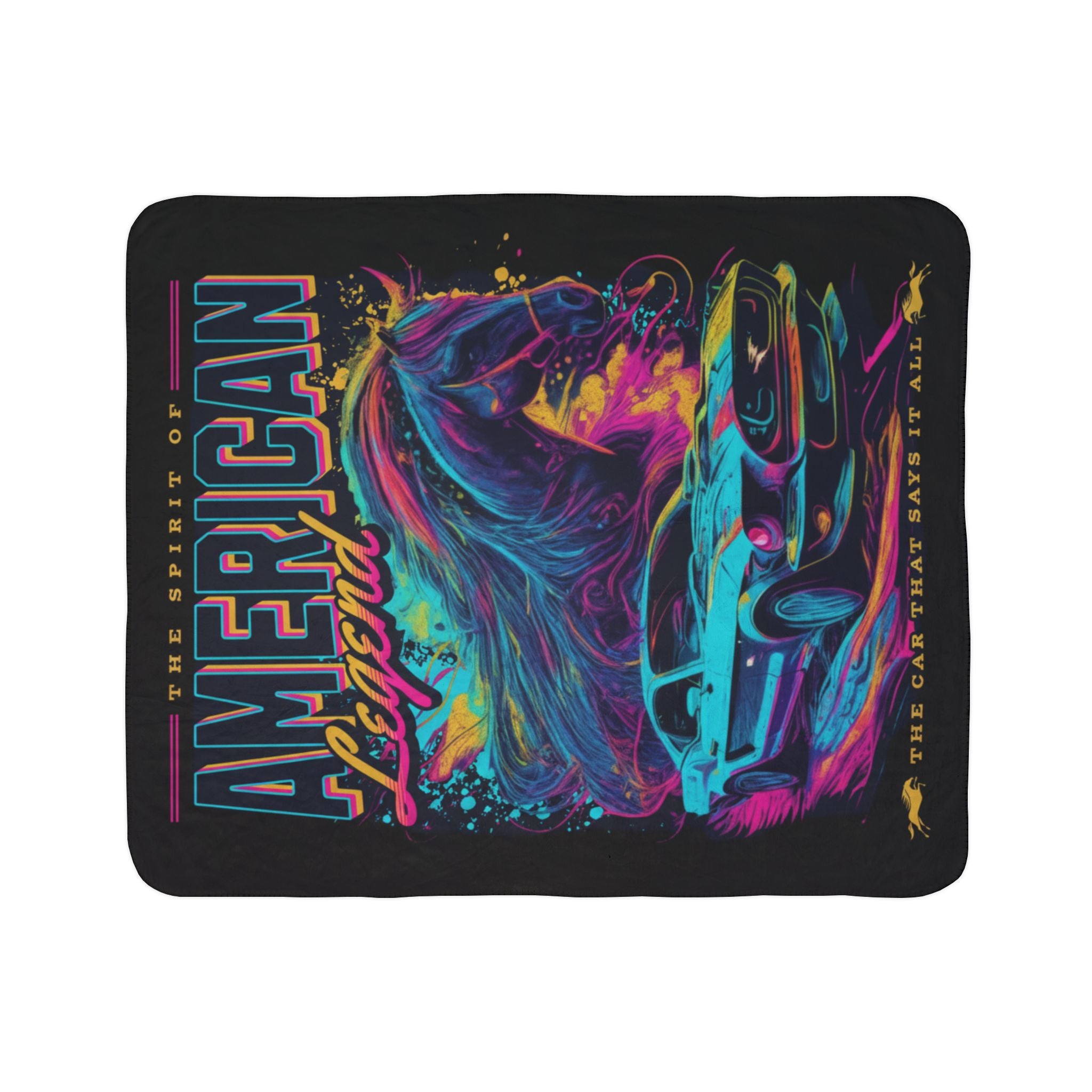 American Legend Fleece Sherpa Blanket