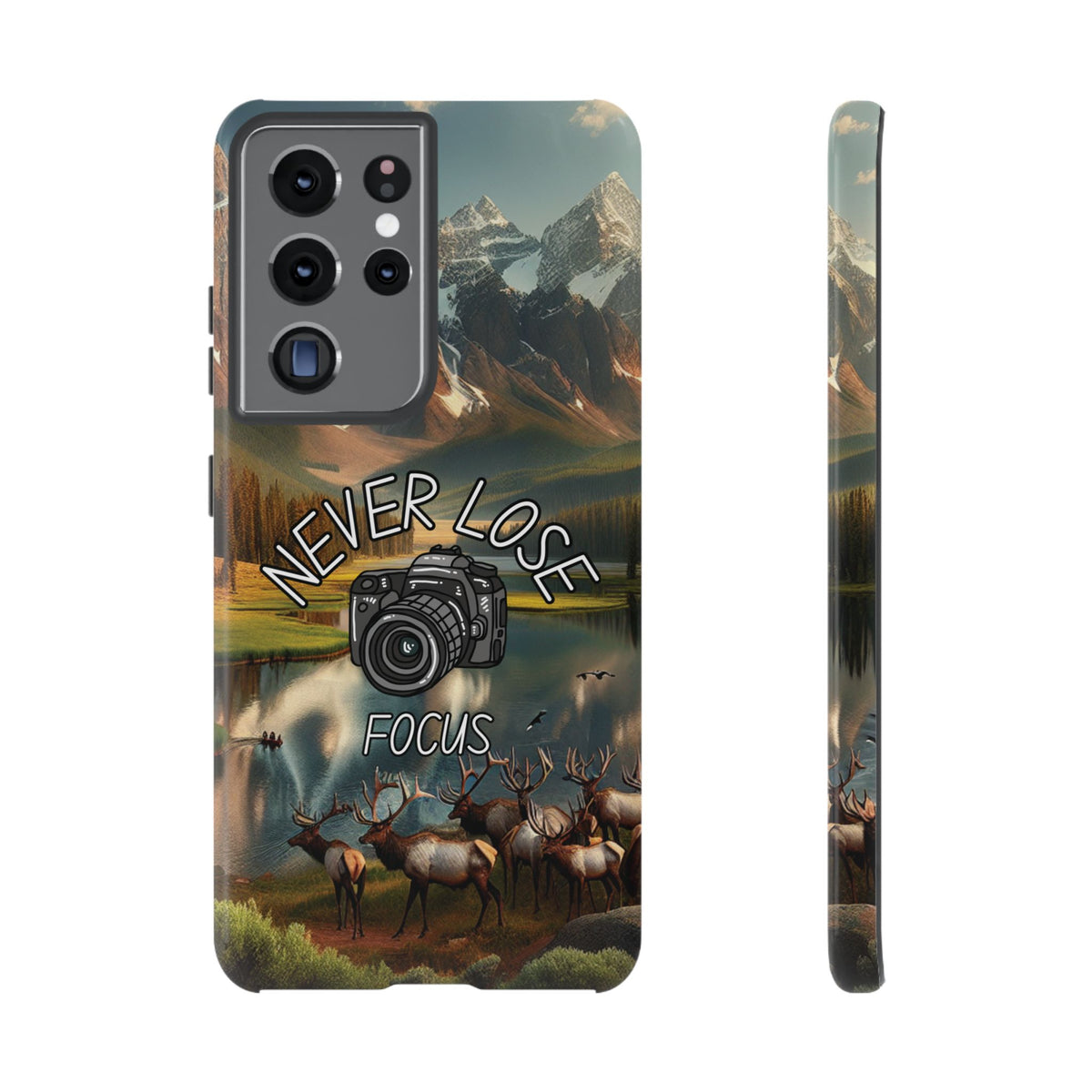 Never Lose Focus Phone Case