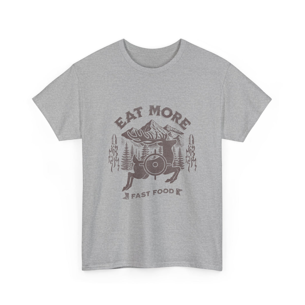 Eat More Fast-Food Vintage Mountain T-Shirt