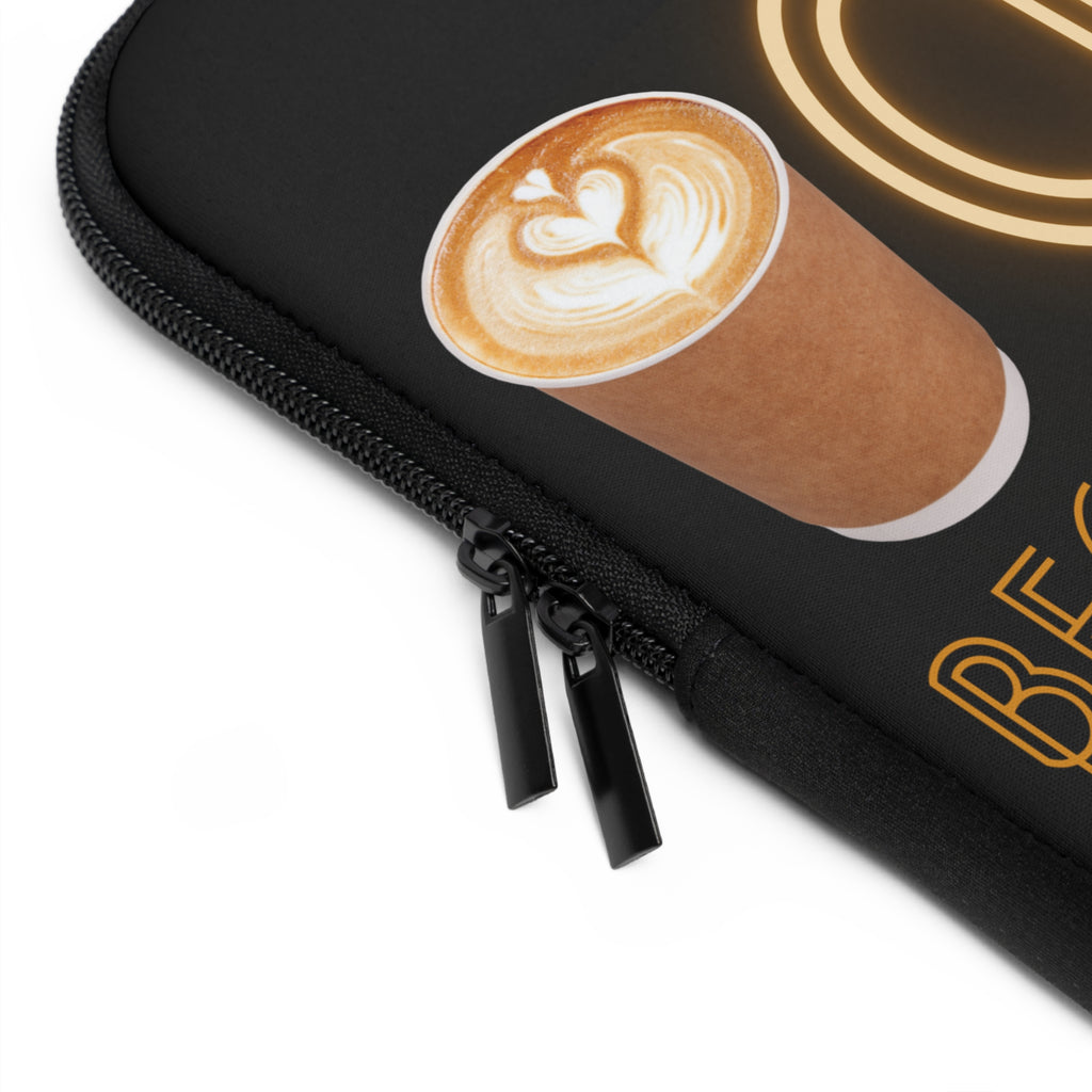 Coffee "Because Adulting Is Hard" Laptop Cover
