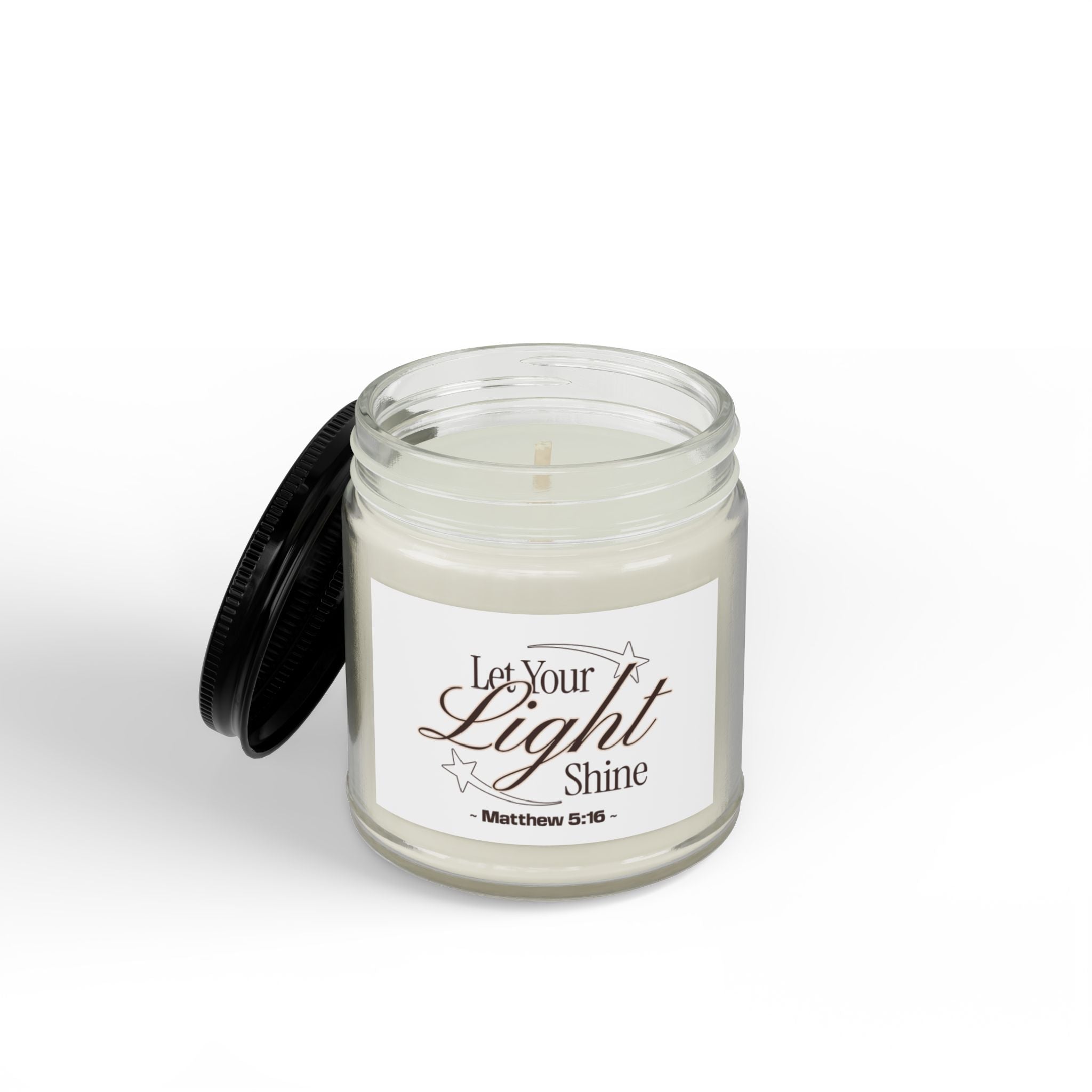 Let Your Light Shine Soy Candle (4oz & 9oz) (Matthew 5:16)