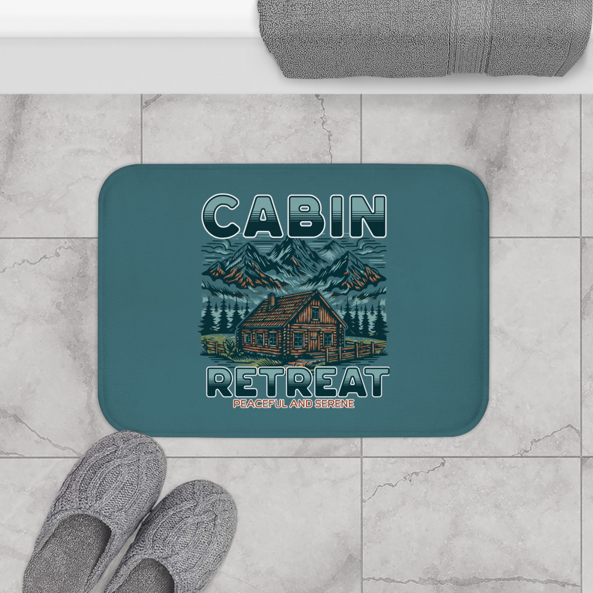 Cabin Retreat Bath Mat