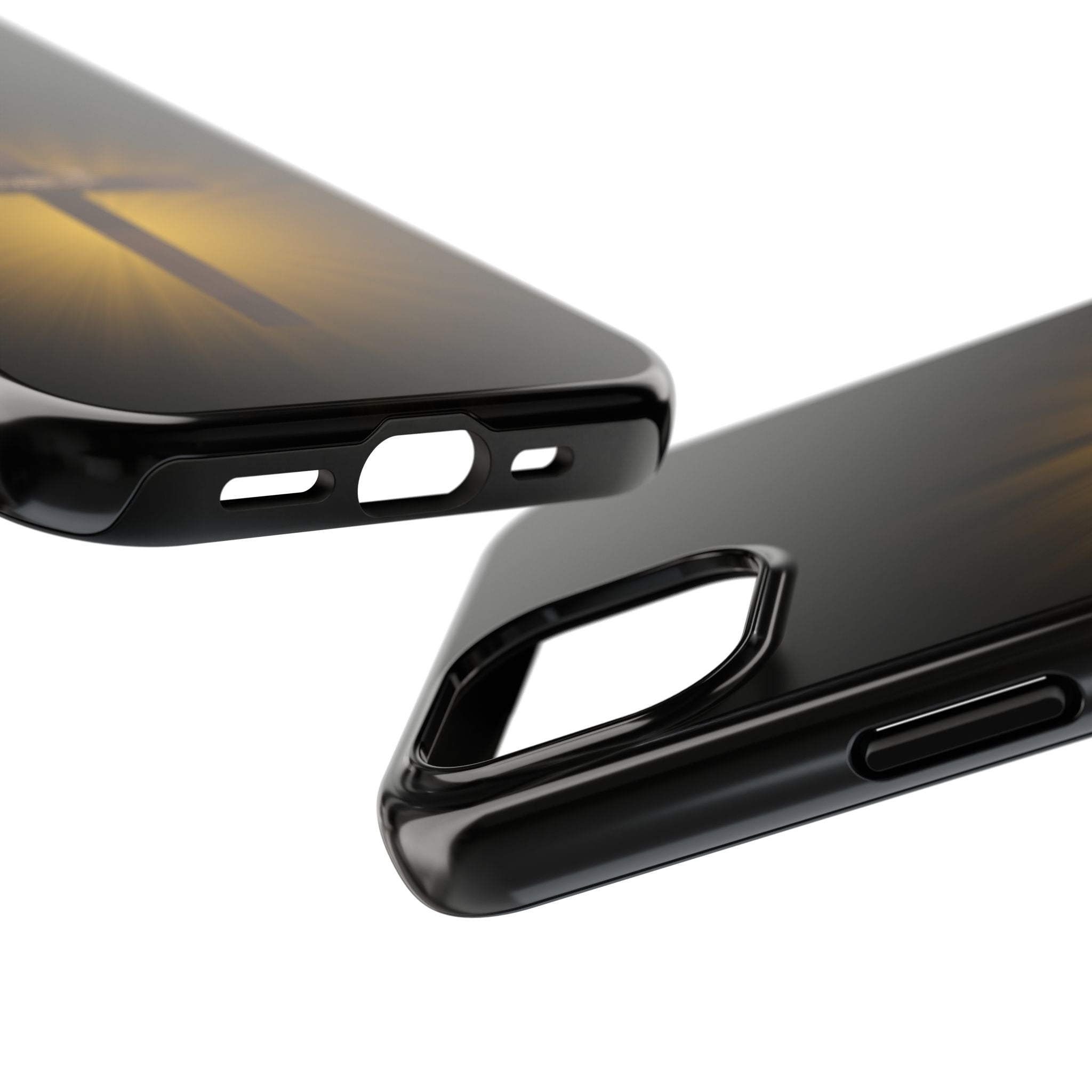 Cross and Crown of Thorns Phone Case