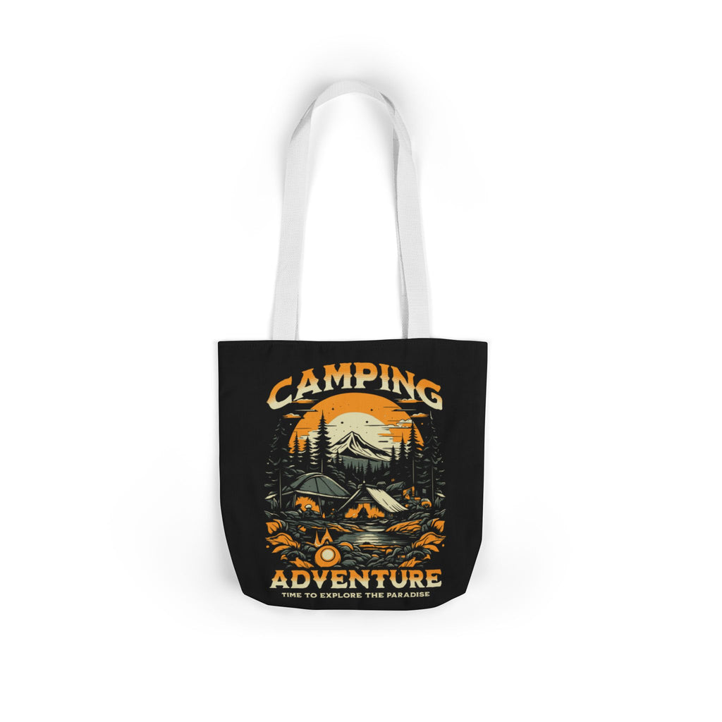 Camping Adventure Canvas Tote Bag