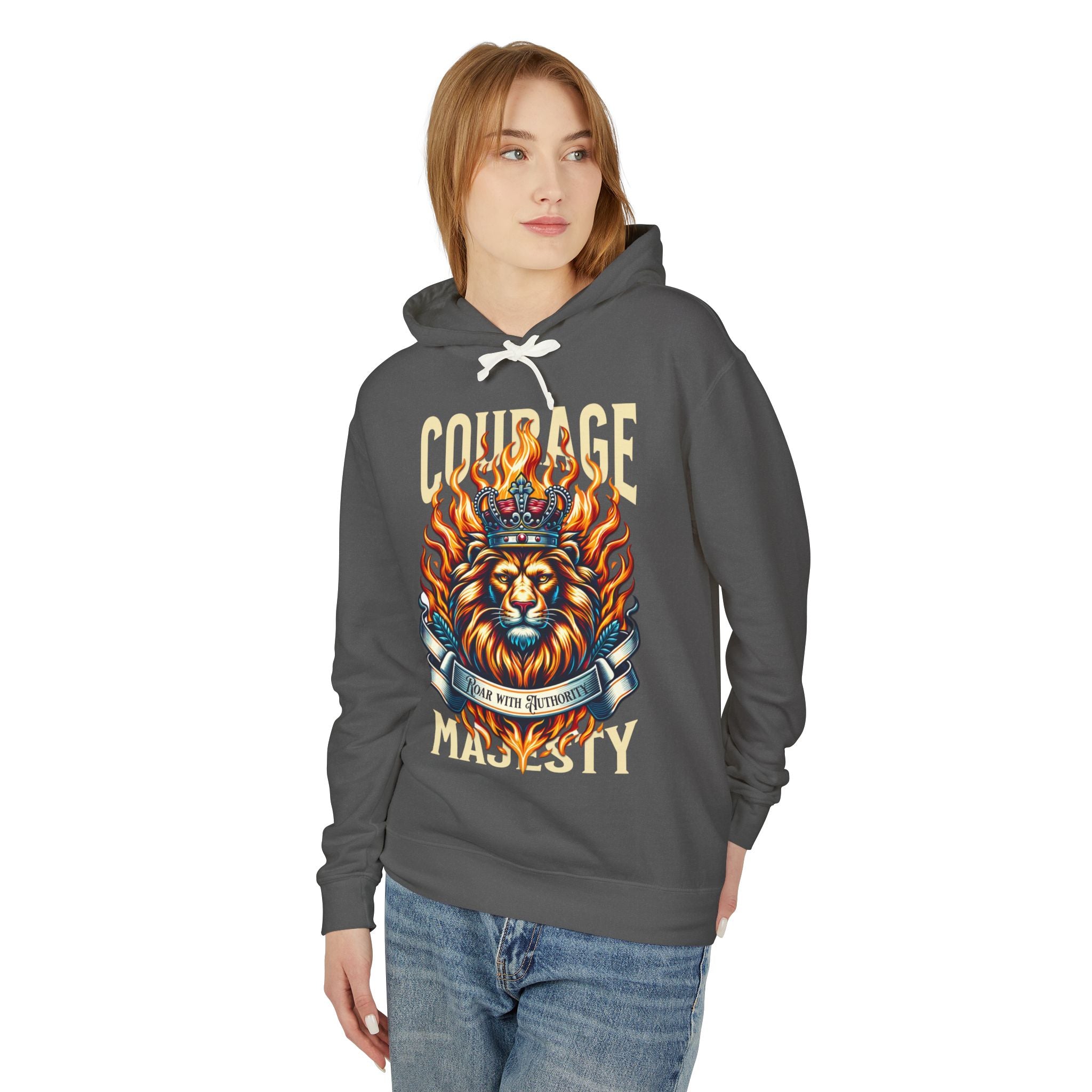 Courage & Majesty Lion Hoodie