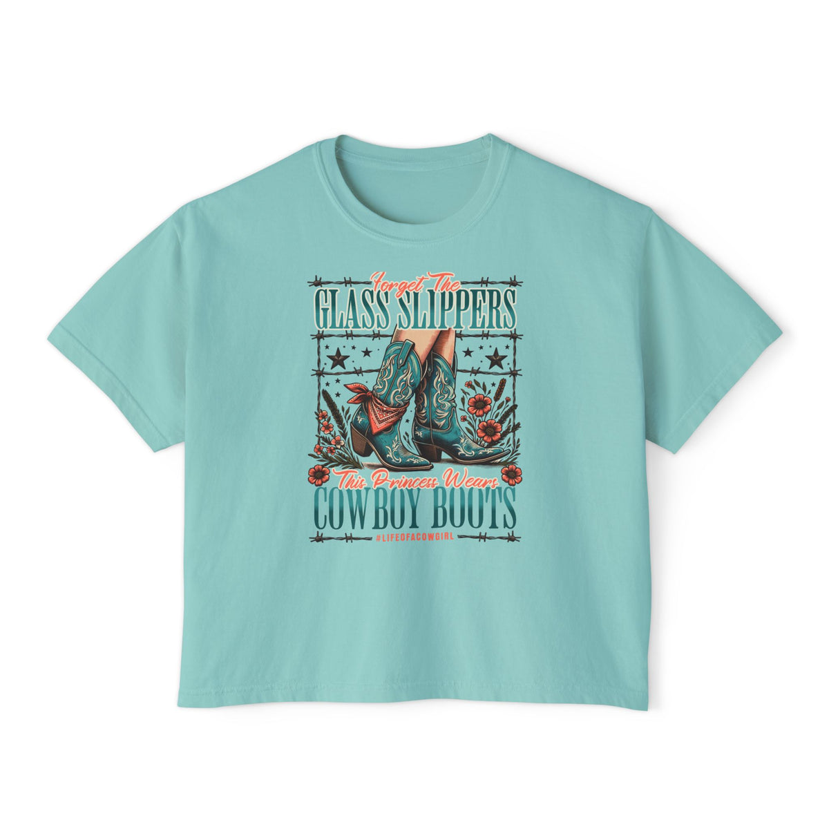 Cowgirl Boots Boxy T-Shirt