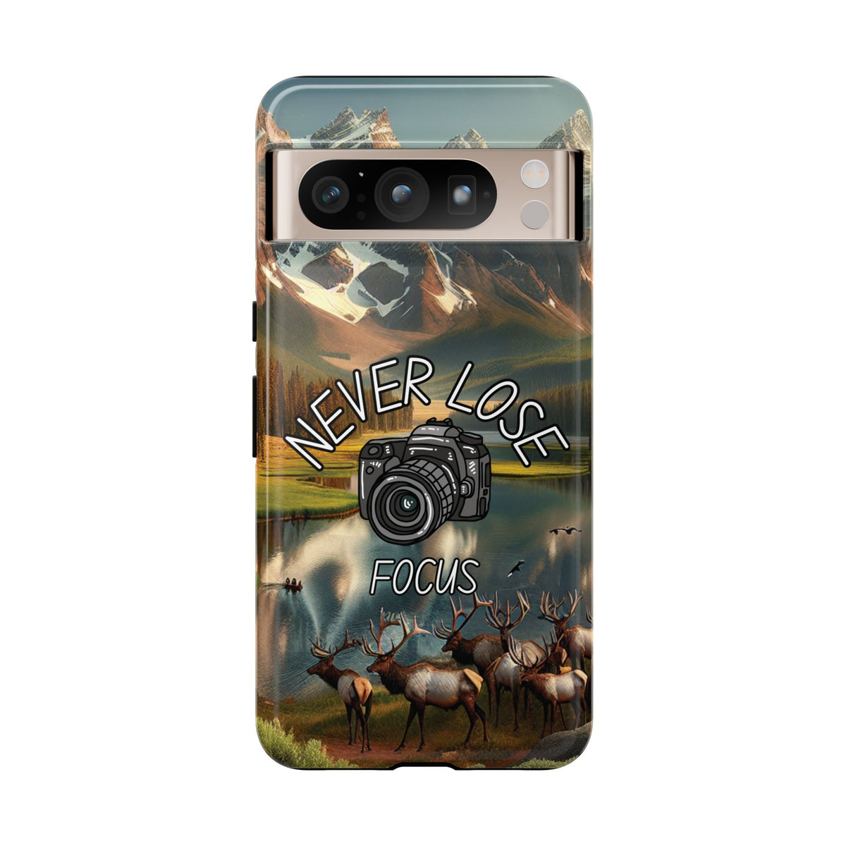 Never Lose Focus Phone Case