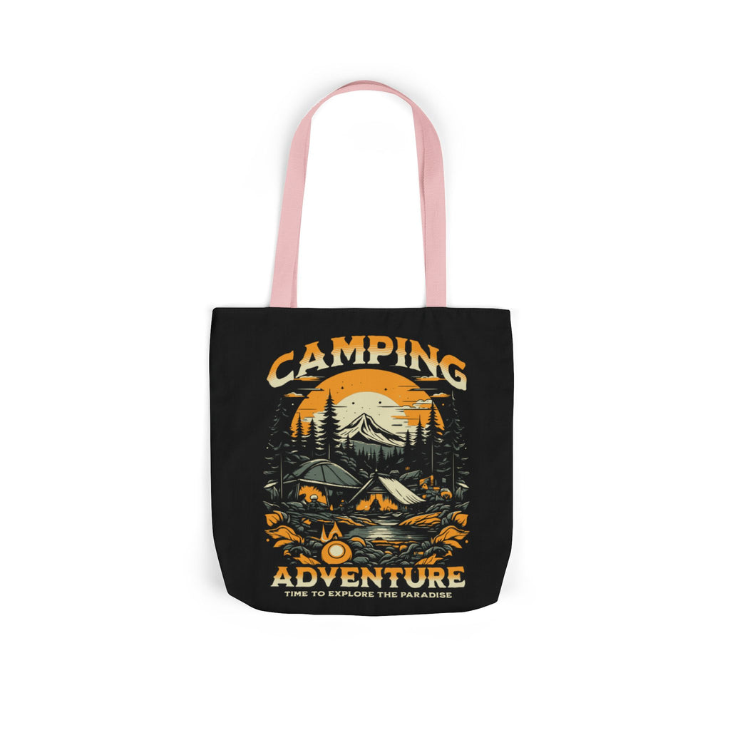 Camping Adventure Canvas Tote Bag