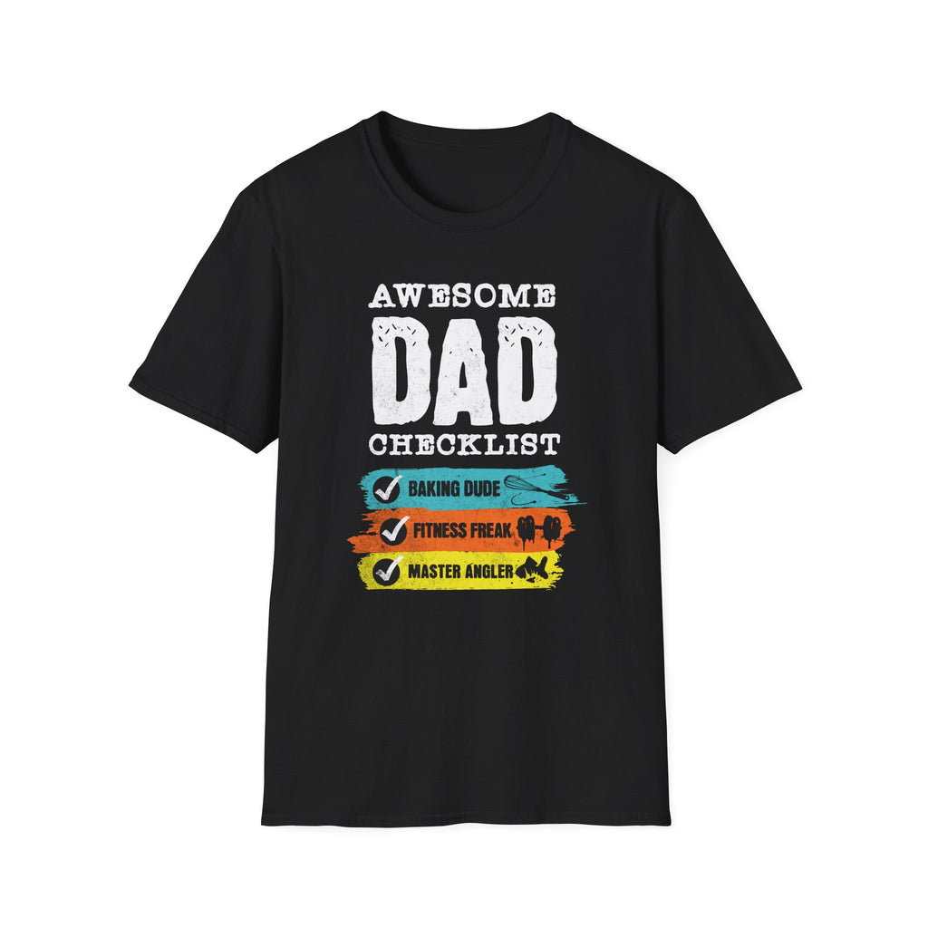 Awesome Dad Checklist T-Shirt