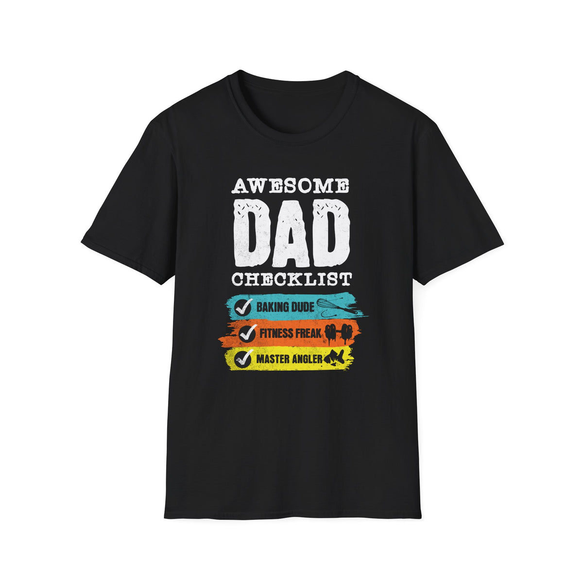 Awesome Dad Checklist T-Shirt