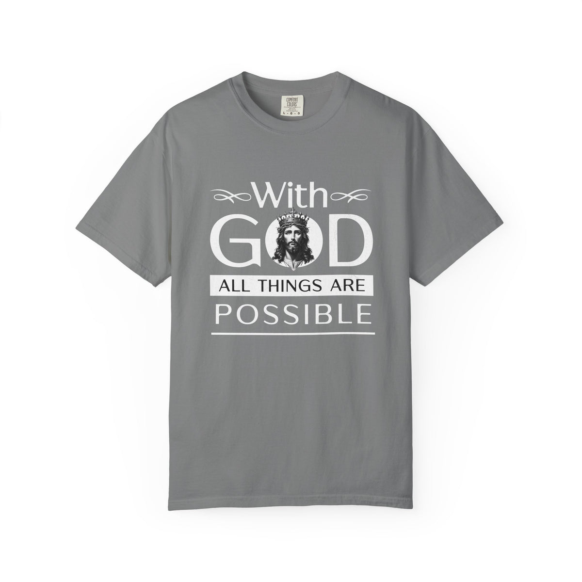 With God All Things...T‑Shirt