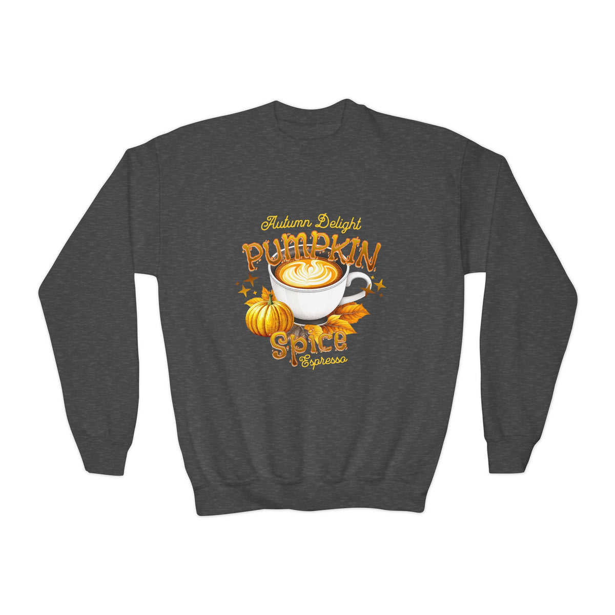 Pumpkin Spice Latte Youth Crewneck