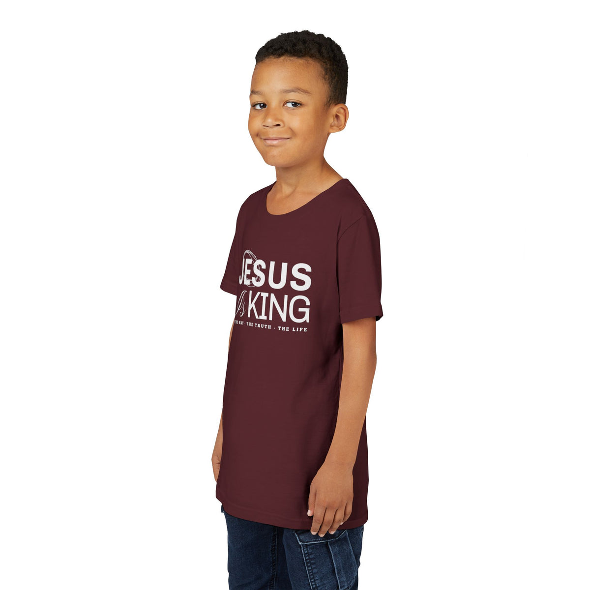 "Jesus Is King" Youth T-Shirt