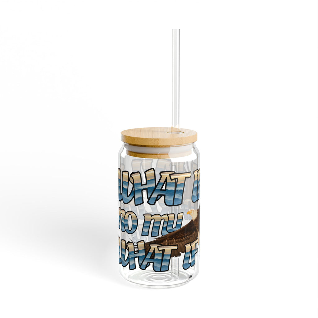 What If I Fall Sipper Glass