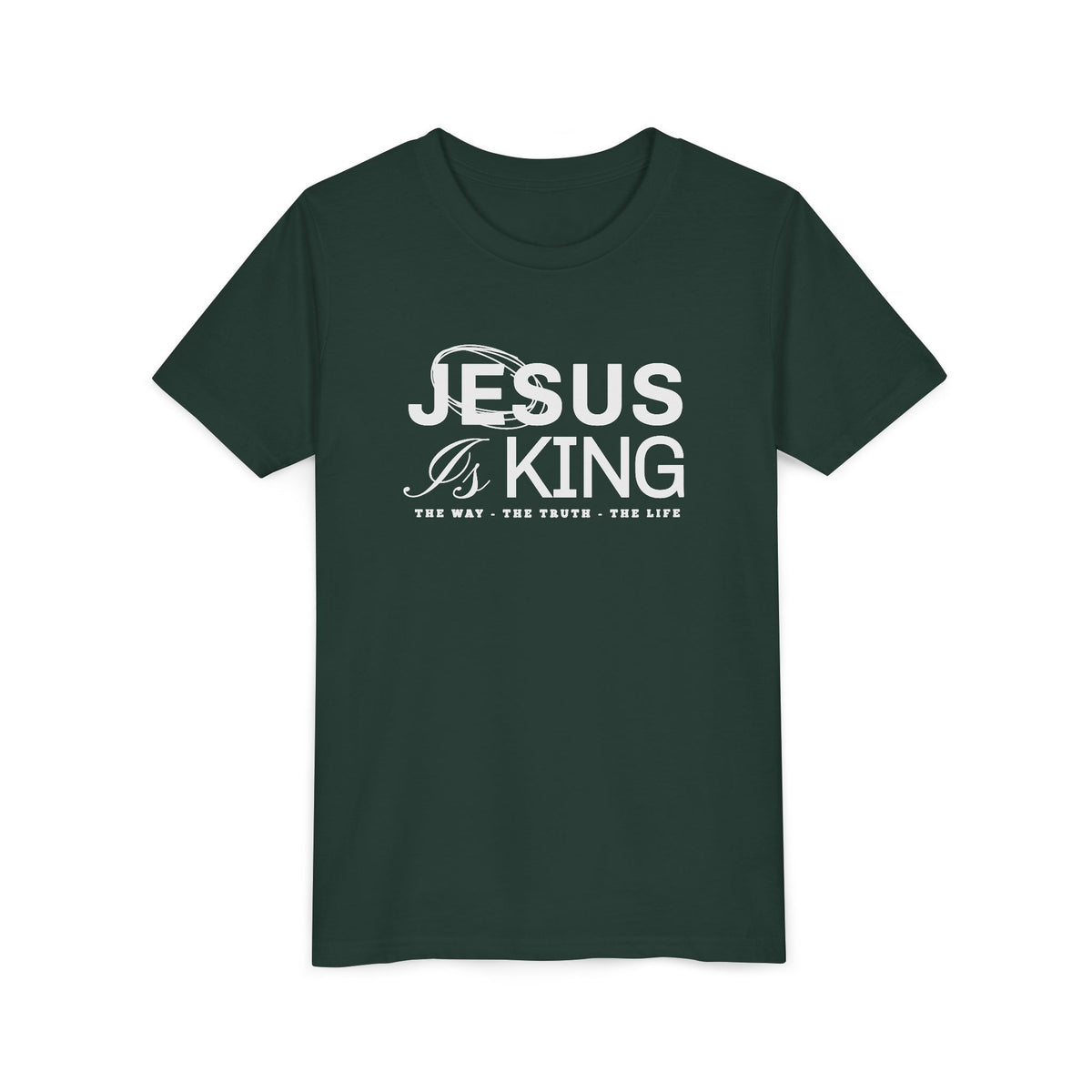 "Jesus Is King" Youth T-Shirt