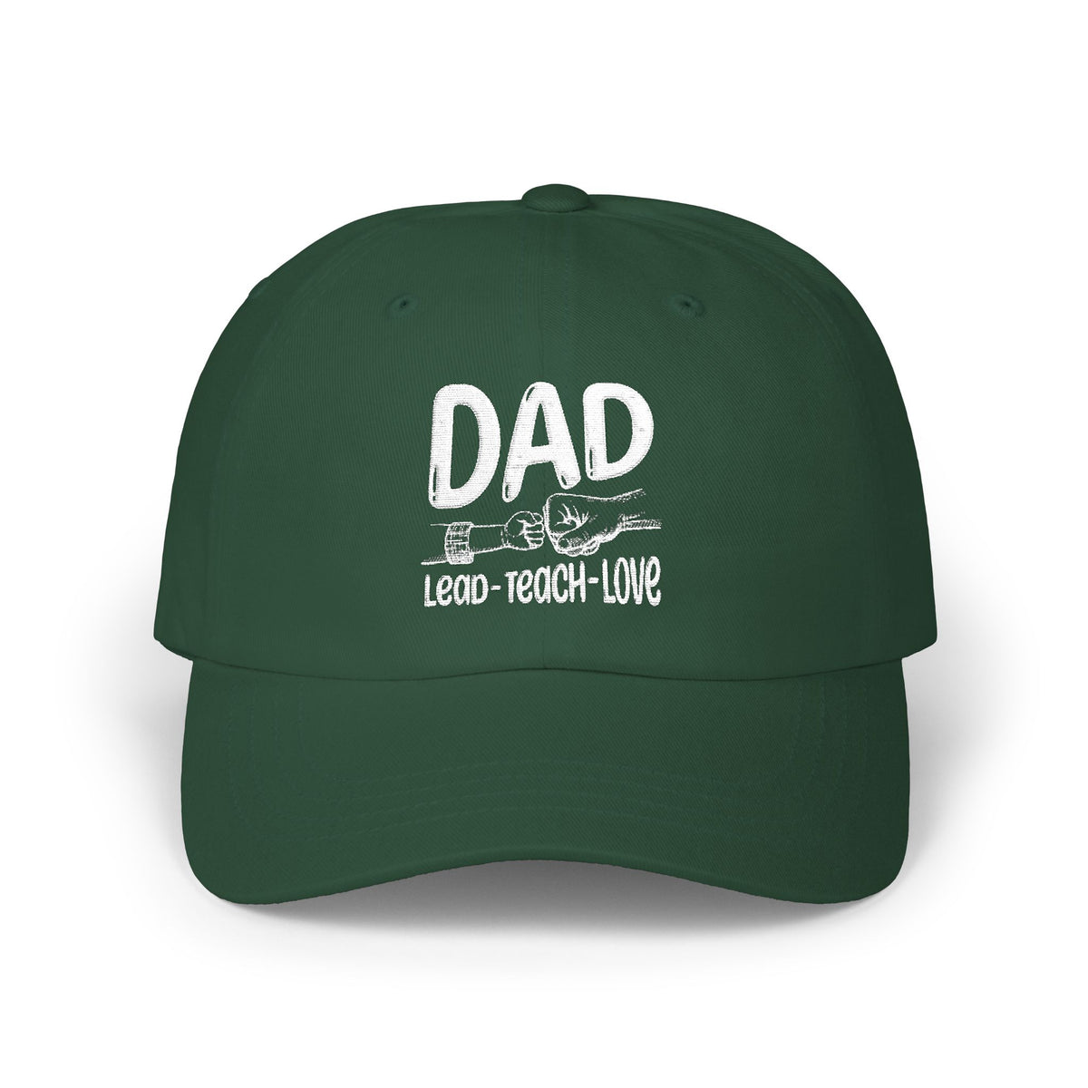 "Lead • Teach • Love" Embroidered Baseball Hat