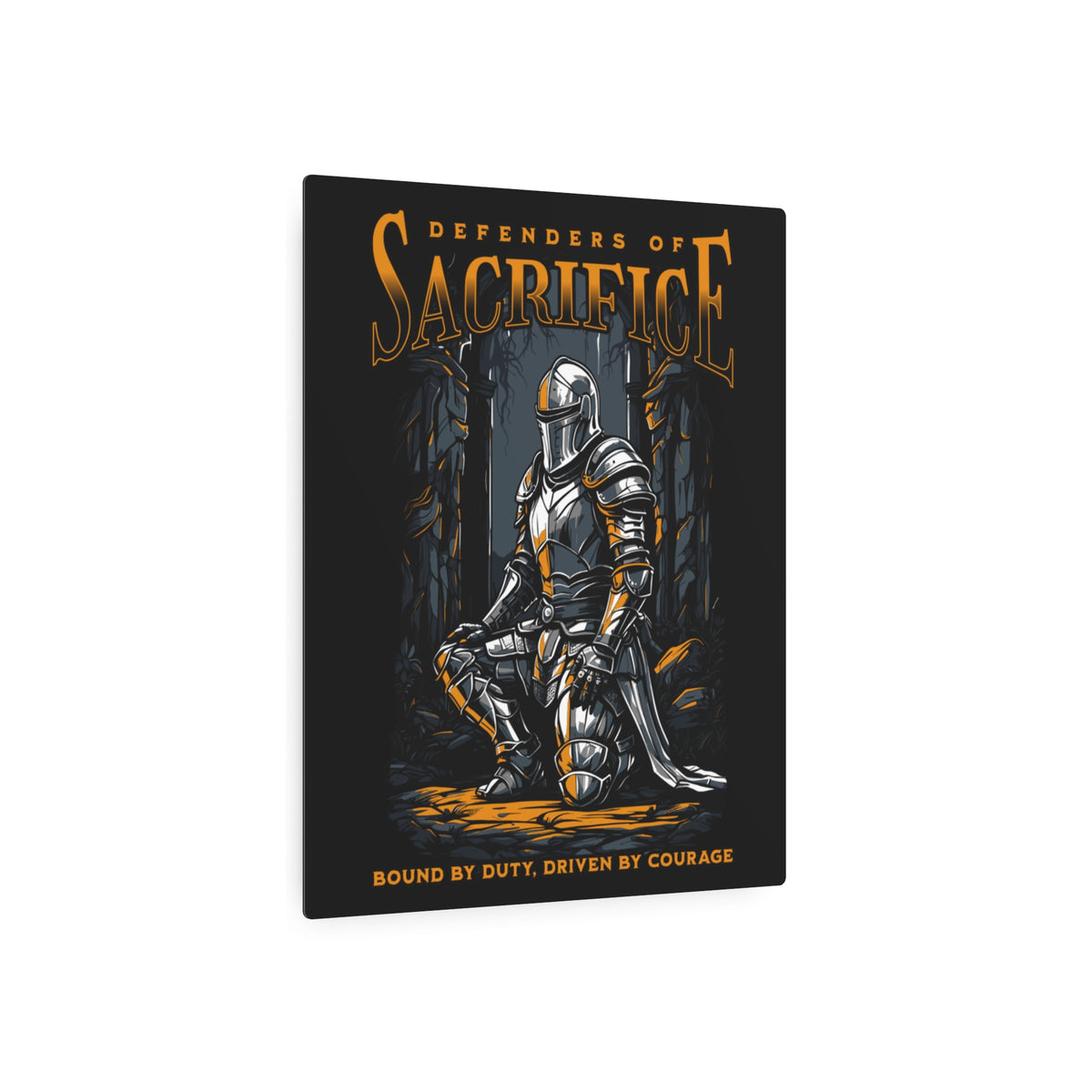 "Defenders of Sacrifice" Knight Wall Art