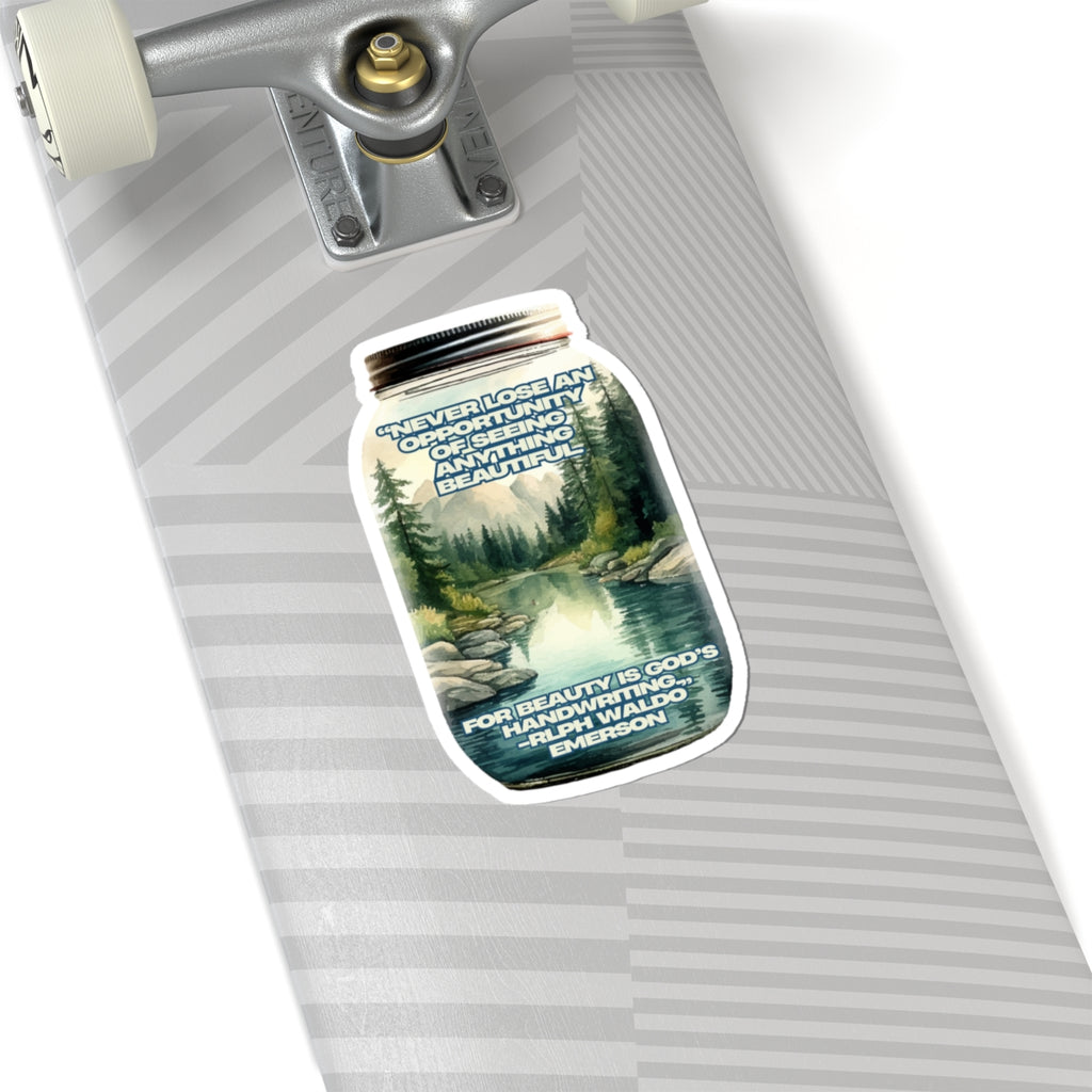 Nature Mirror Sticker