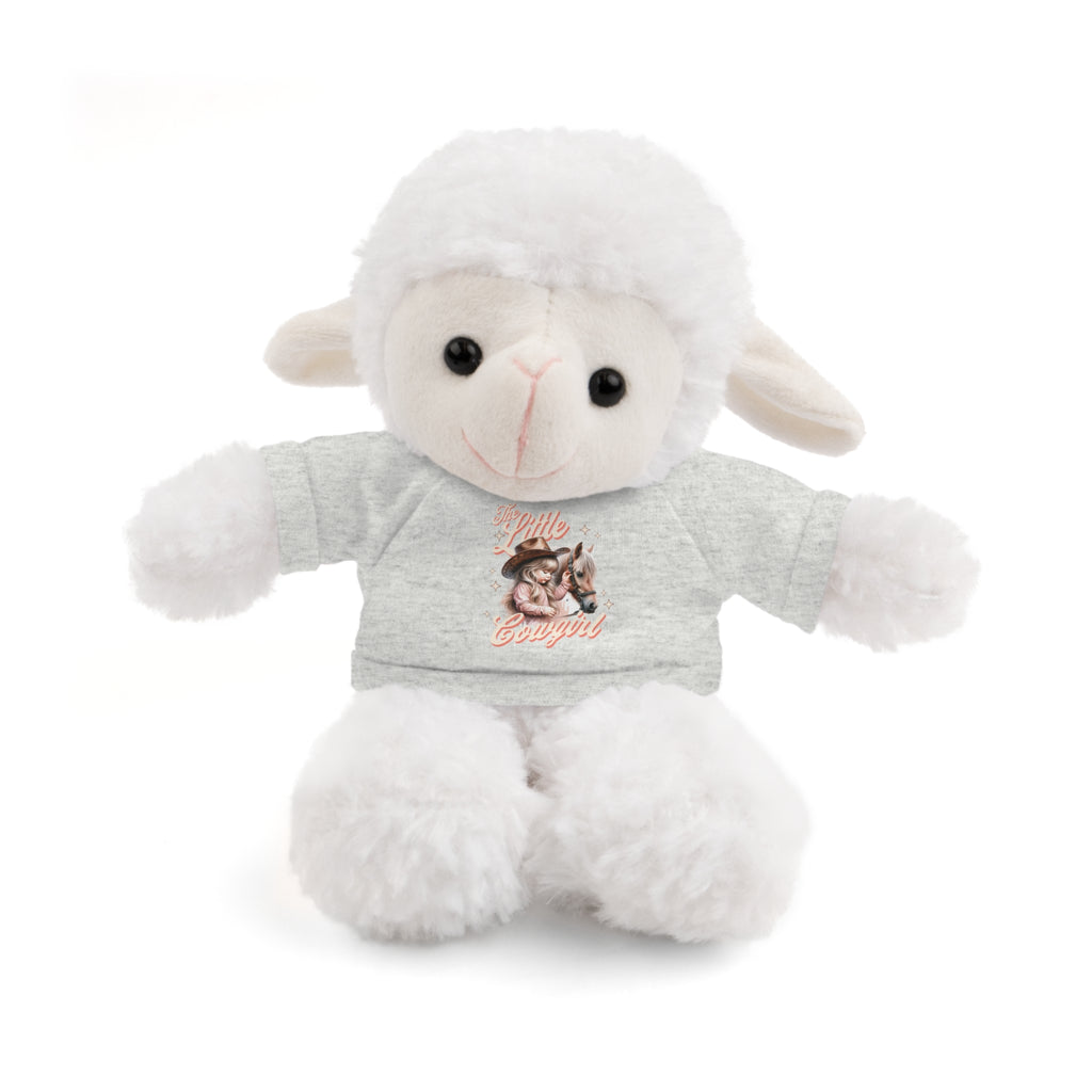 Plush Animal with 'The Little Cowgirl' Tee