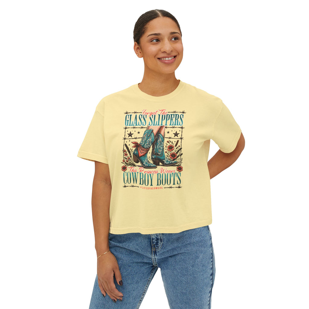 Cowgirl Boots Boxy T-Shirt