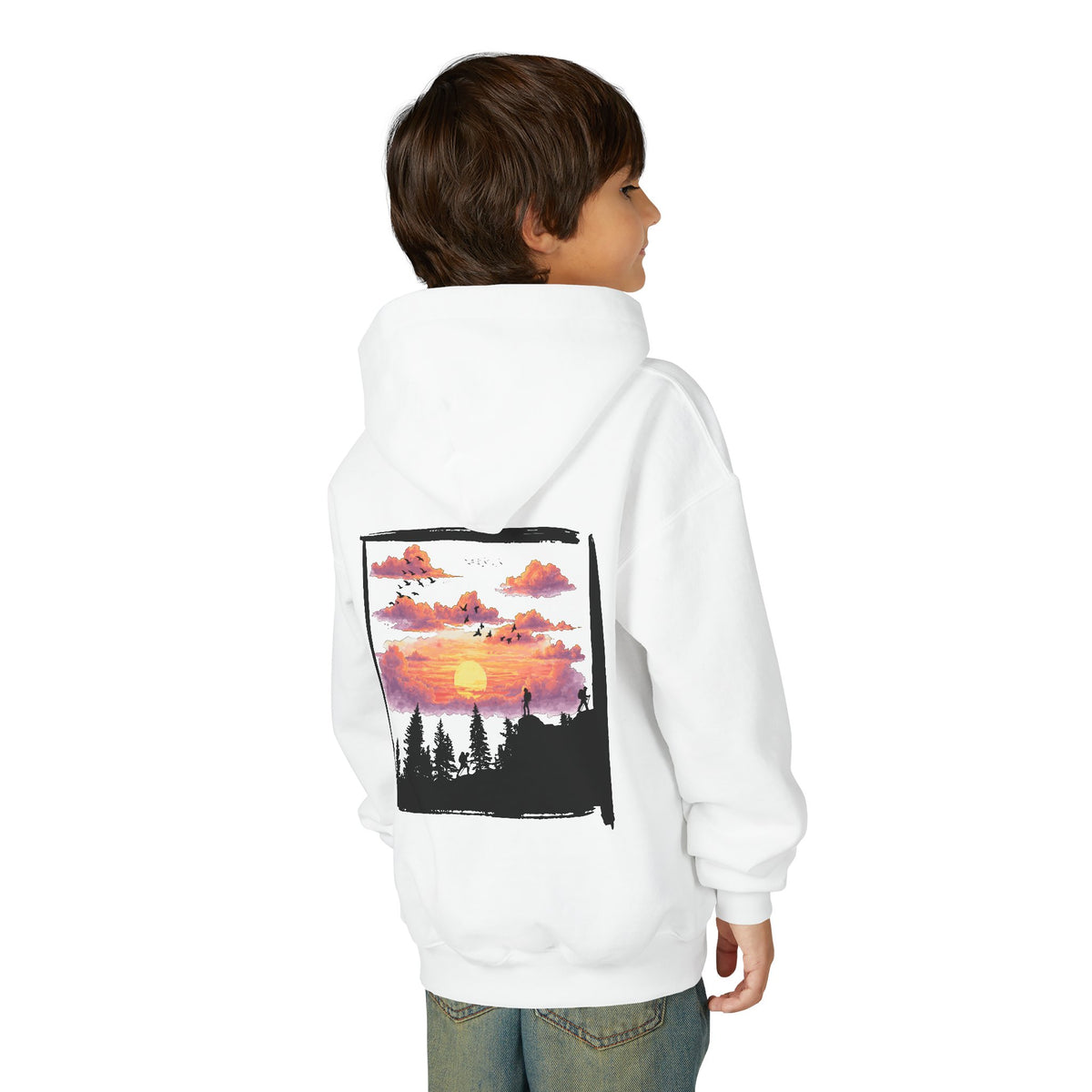 "The Mountains Are Calling" Youth Hoodie