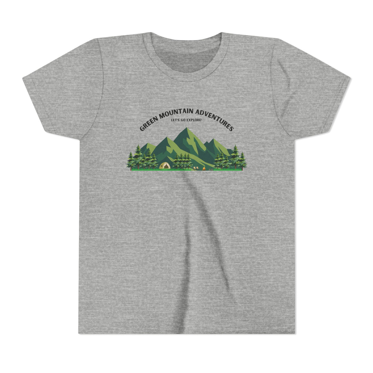 Green Mountain Adventures Youth T‑Shirt