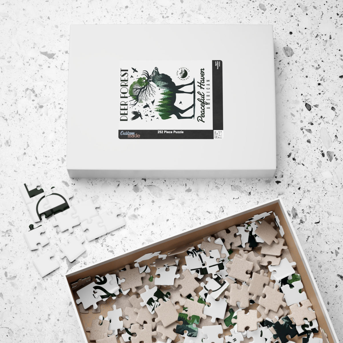 Deer Forest Jigsaw Puzzle (110–520 pcs)