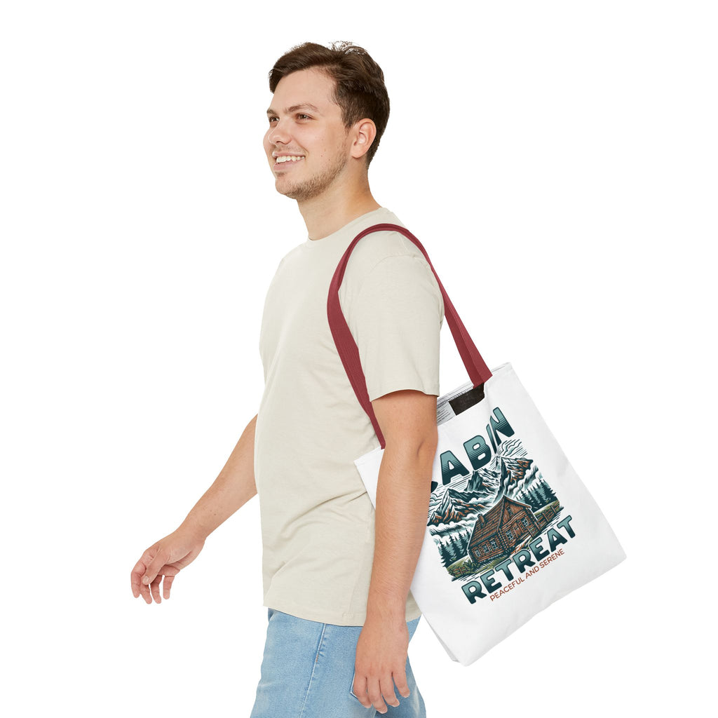 Cabin Retreat Tote Bag