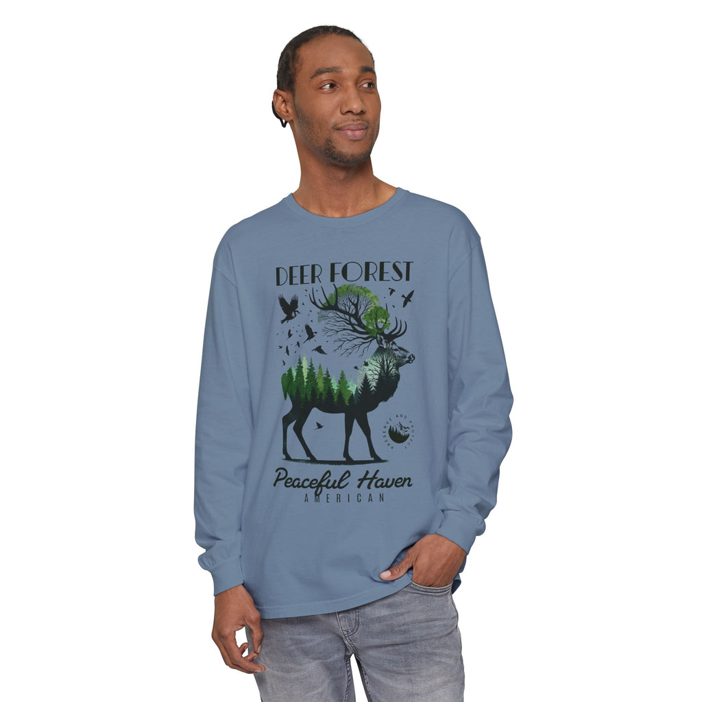 Deer Forest LS Tee