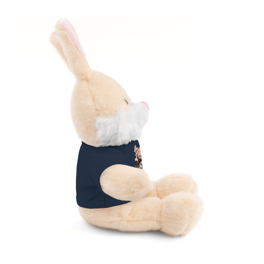 Plush Animal with 'The Little Cowgirl' Tee