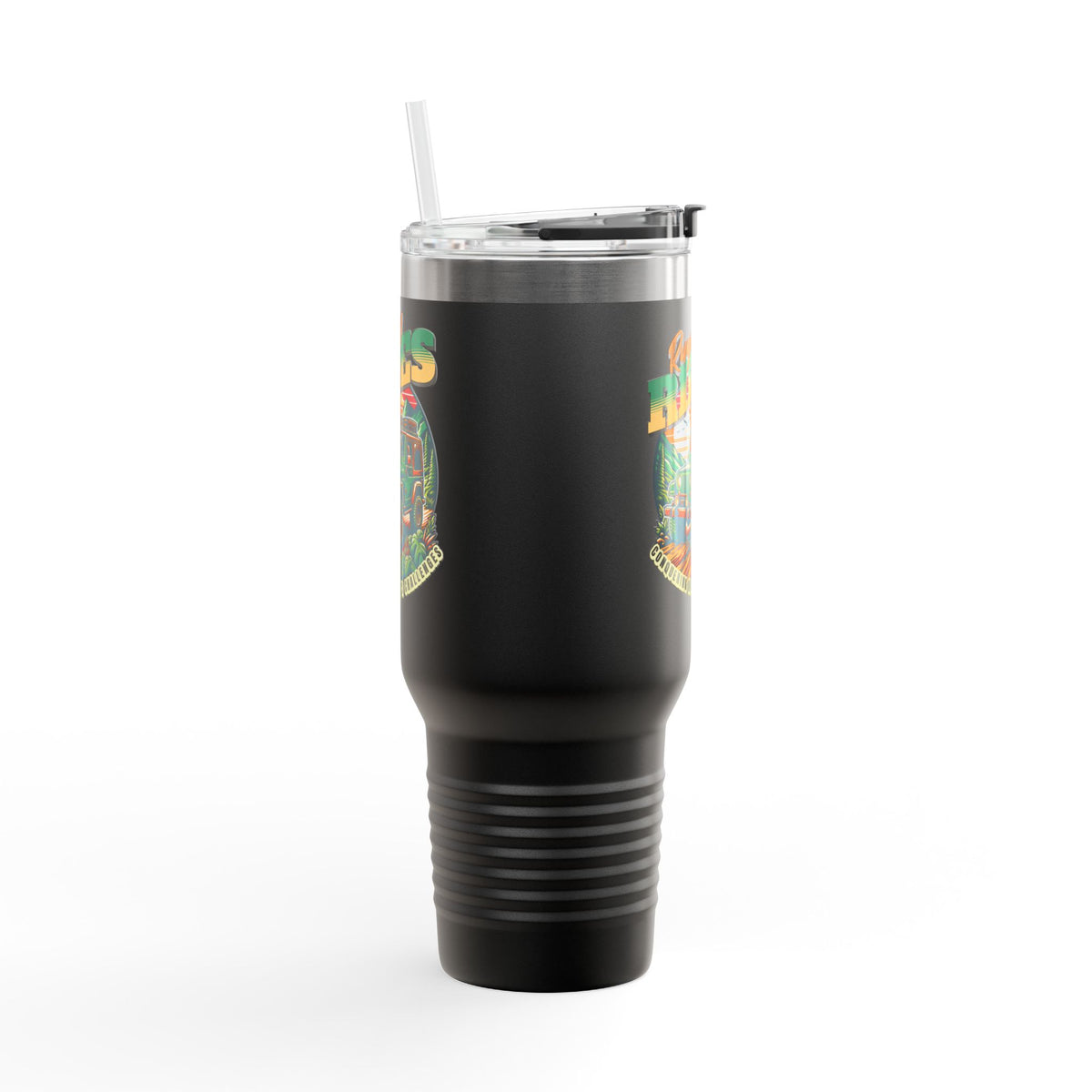 Retro Jeep Rides Insulated Tumblers (40 oz.)