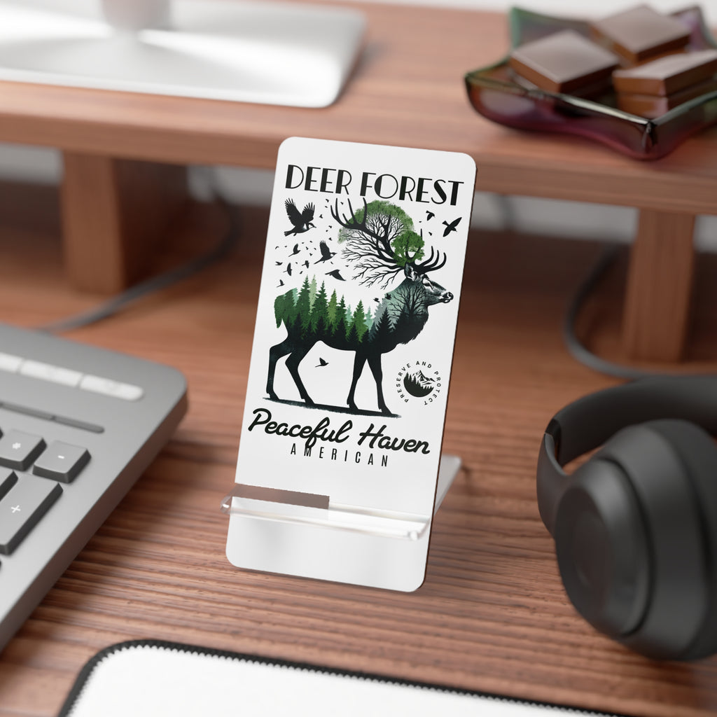 Deer Forest Smartphone Stand