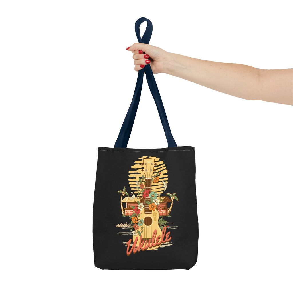 Ukulele Retro Tote Bag