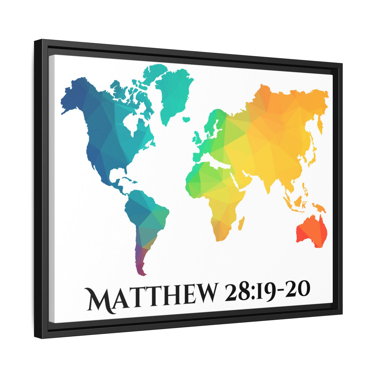The Great Commission Wall Art (Matthew 28:19-20)