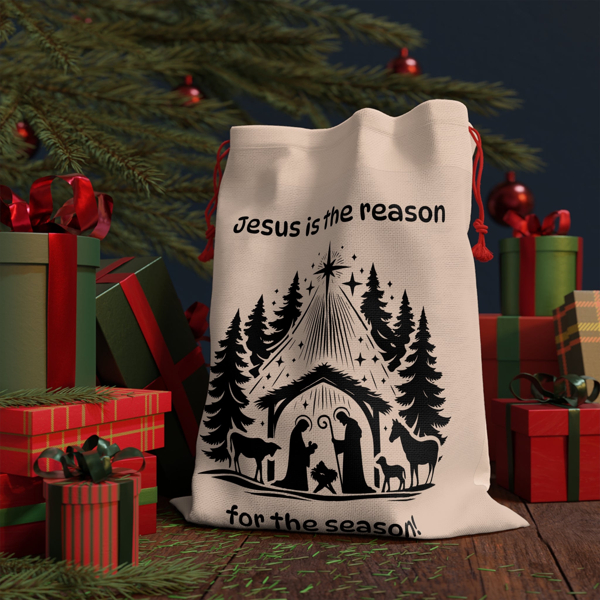 Christmas Nativity Gift Bag