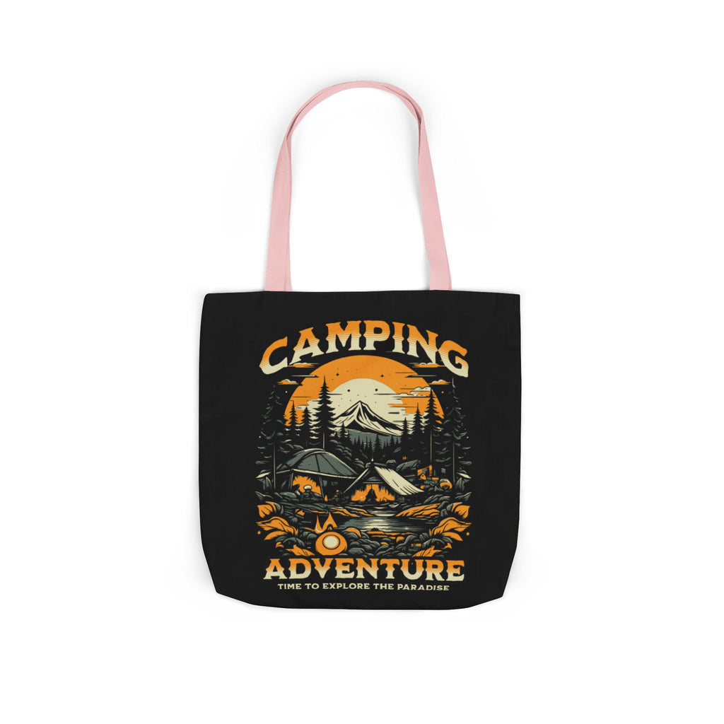 Camping Adventure Canvas Tote Bag