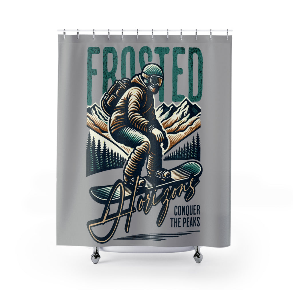 Snowboarder Shower Curtain