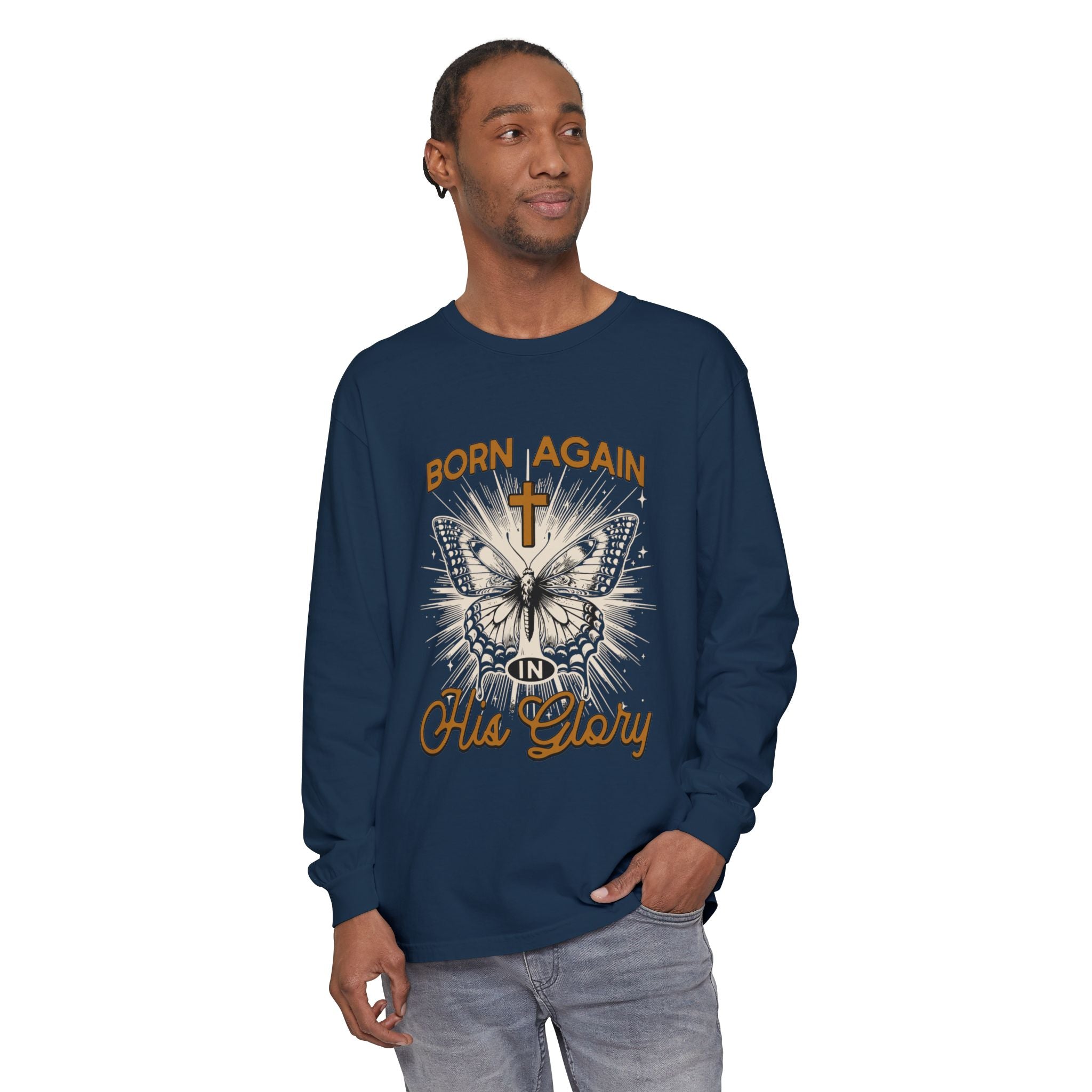 Born Again in His Glory LS T-Shirt