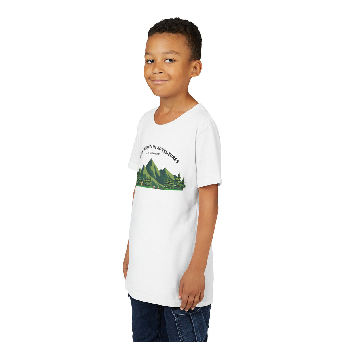 Green Mountain Adventures Youth T‑Shirt