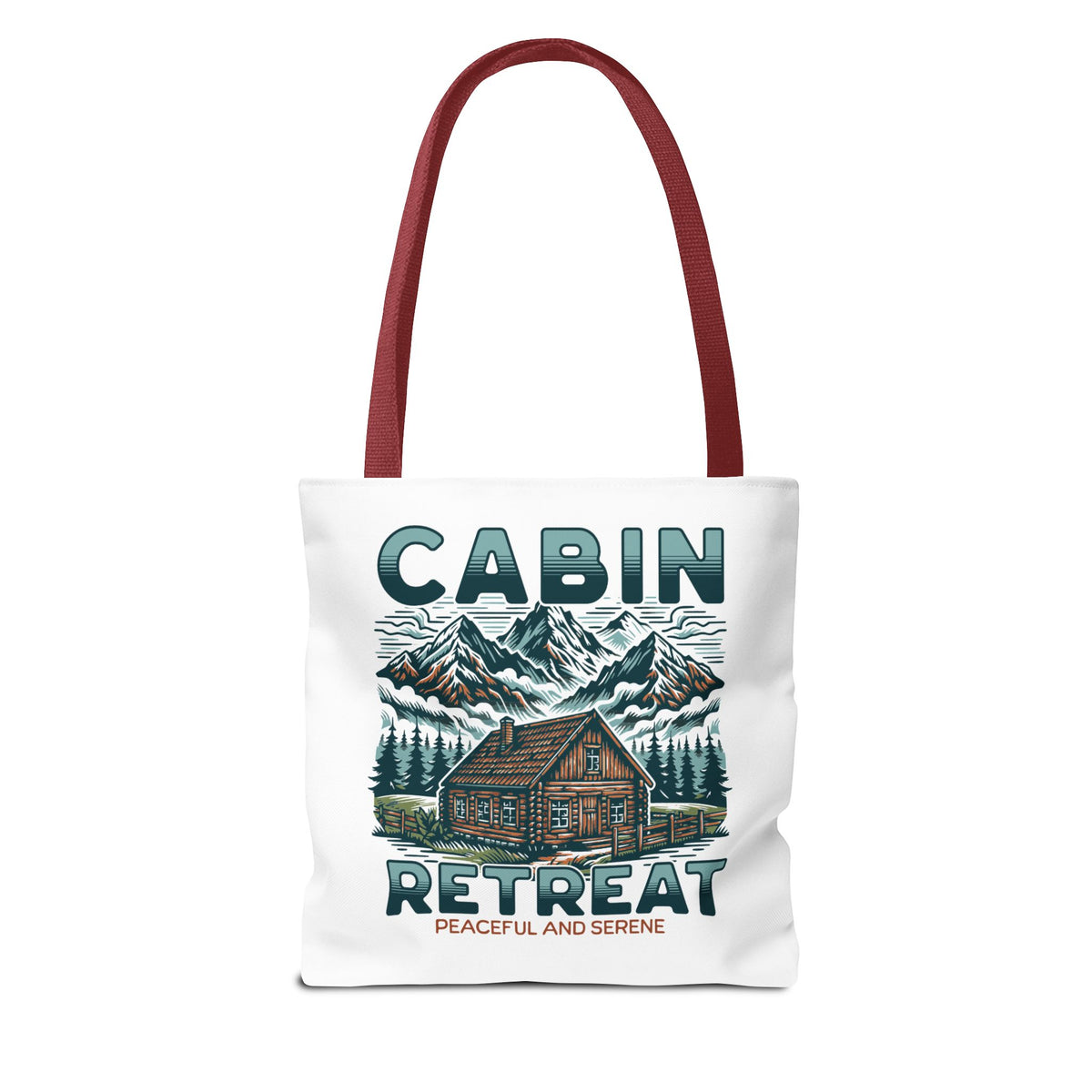 Cabin Retreat Tote Bag